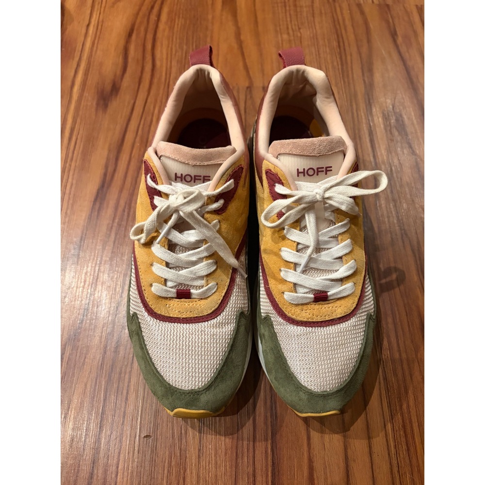 Anthropologie Hoff Oriental Pearl Skyline sneakers sz 10 - Picture 3 of 7